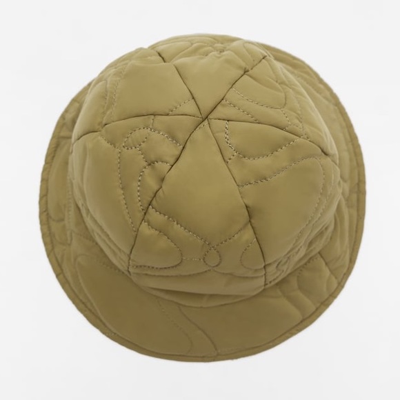 ❤️… Zara Green QUILTED BUCKET HAT - Picture 3 of 4